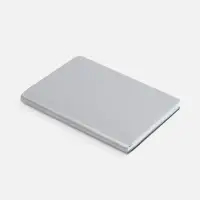 Ежедневник Nebraska Flex, недатированный, серебристый