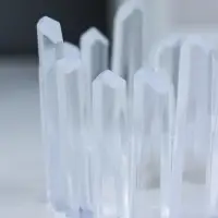 Светодиодная свеча LED "Снежная королева" от батареек 3хLR1130, прозрачный 5,5х5,5х5 см