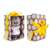 Мягкая игрушка &laquo;Басик Baby&raquo;, в рубашке с сердечком, 20 см