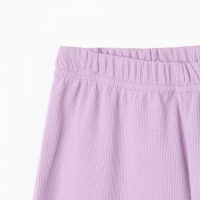 Костюм для девочки (свитшот, брюки) MINAKU, лиловый, рост 98 см