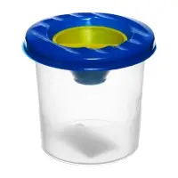 Стакан - непроливайка для рисования Calligrata, 210 мл, с заглушкой, МИКС