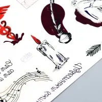 Переводные тату цветные &laquo;Всему есть мера&raquo;, 18&times;11 см