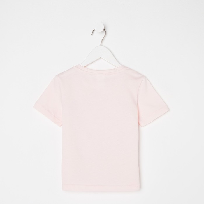 Футболка детская KAFTAN "Love mom" р.34 (122-128), розовый