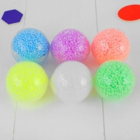 Шариковый пластилин крупнозернистый 2,4 гр, цвета МИКС