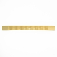 Ручка-скоба РС001, м/о 128 мм, цвет золото, 4 шт TMP