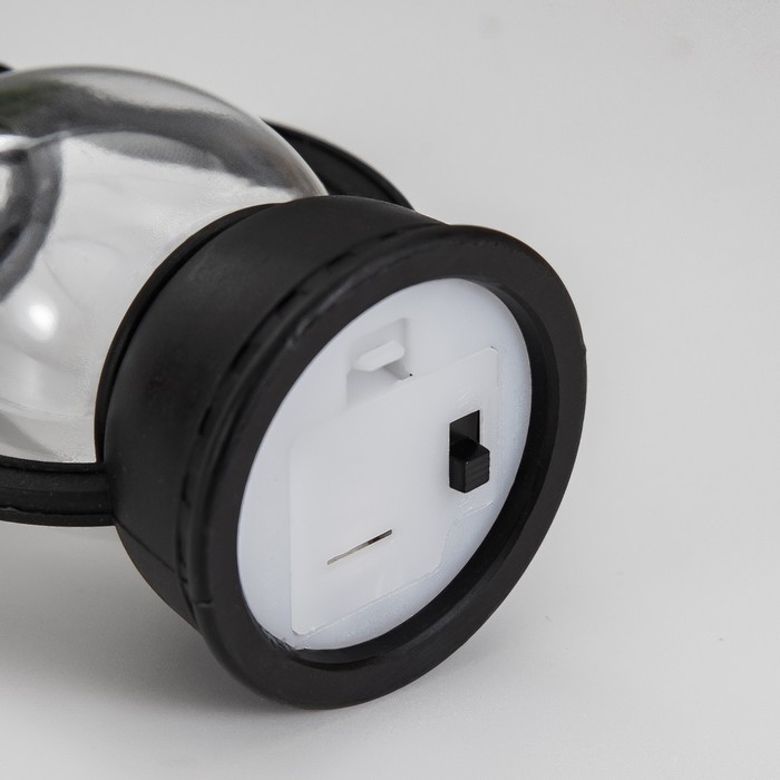 Ночник Ночник "Ночной фонарь" LED от батареек 3хAG10 черный 12х19х25 см