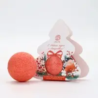 Бомбочка для ванны, аромат зимние ягоды, 120 г, Рябина