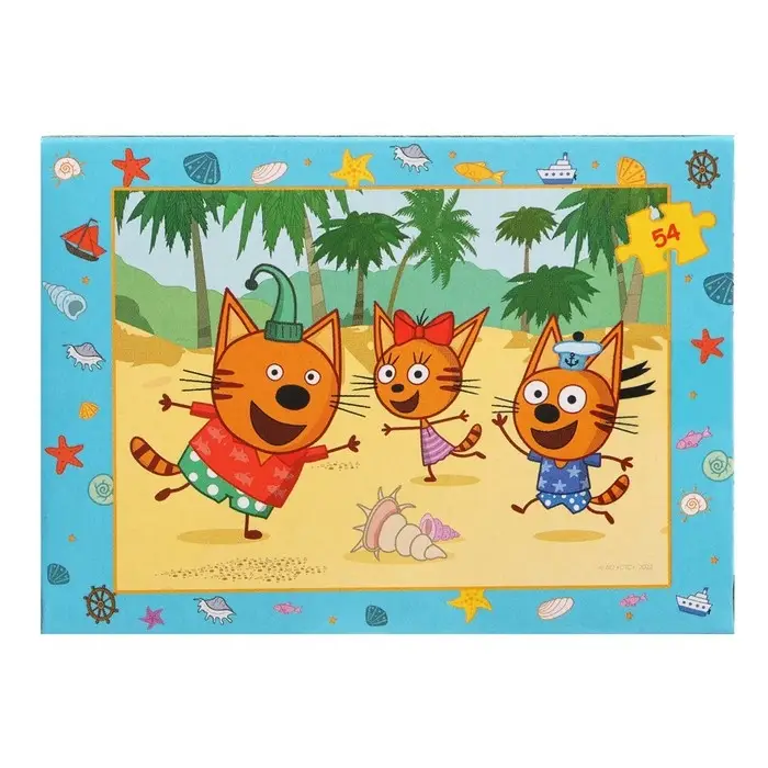Пазл &laquo;Три кота&raquo;, 54 элемента