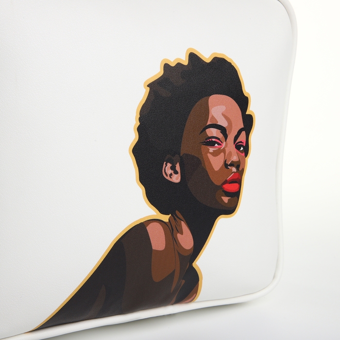 Сумка женская через плечо TEXTURA, маленького размера, цвет белый