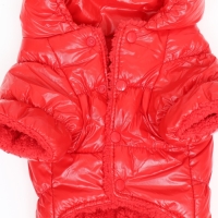 Комбинезон "Блеск", размер XS (ДС 19 см, ОГ 28, ОШ 19 см, до 3 кг), красный