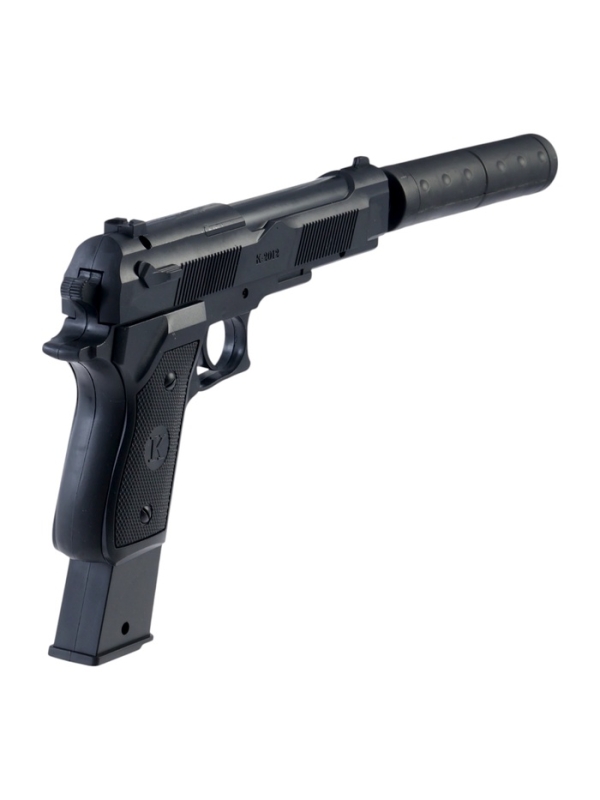 Пистолет "Авангардный стрелок" с глушителем и увеличенной обоймой