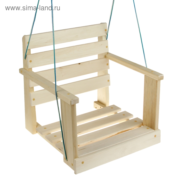 Кресло подвесное, деревянное 50х50х50 см Кресло подвесное, деревянное 50х50х50 см