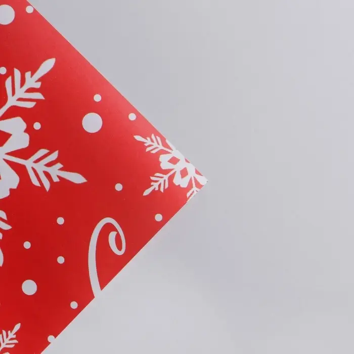 Упаковочная бумага на новый год &laquo;С Новым Годом !&raquo;, 50 х 70 см, глянцевая