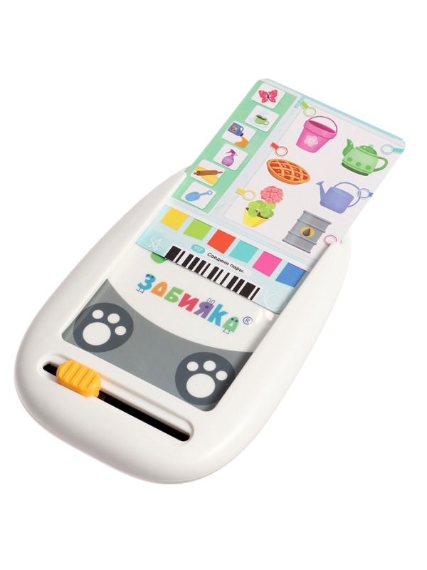 Интерактивный планшет с карточками "Панда" русская озвучка, 60 двустронних карточек