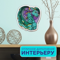 Пазл деревянный фигурный &laquo;Дракон&raquo;, в раме