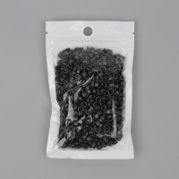 Верхний ограничитель для молнии, металлический, №8, 1000 &plusmn; 20 шт, цвет чёрный никель