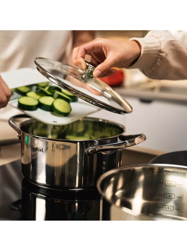 Кастрюля со стеклянной крышкой Cook Eat, 20 см, 3,1 л