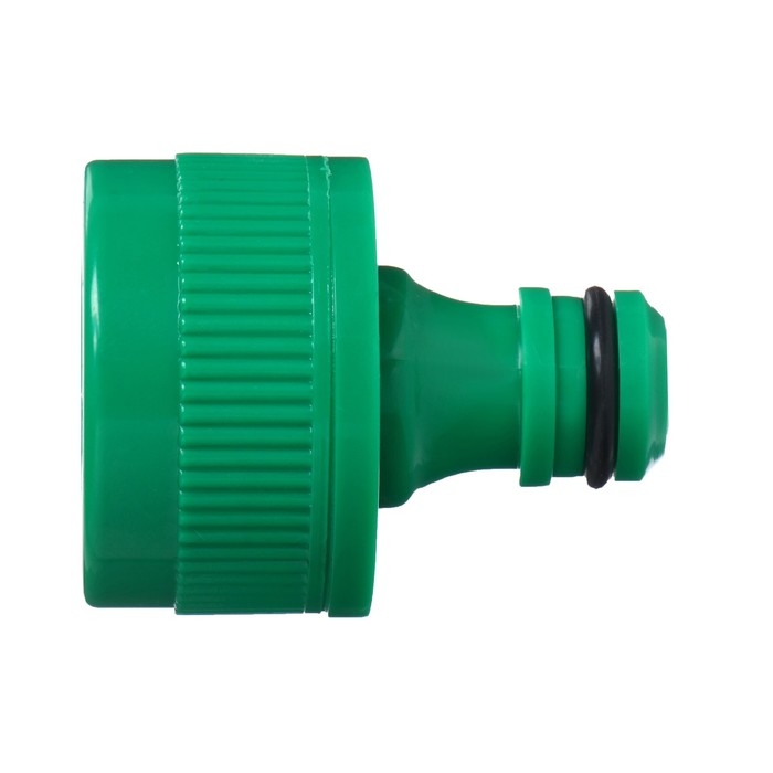 Штуцер, безрезьбовое крепление 1/2" (12 мм) &ndash; 3/4" (19 мм), быстросъёмное соединение, рр-пластик, Greengo