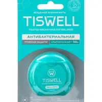 Зубная нить вощеная Мята 50 м