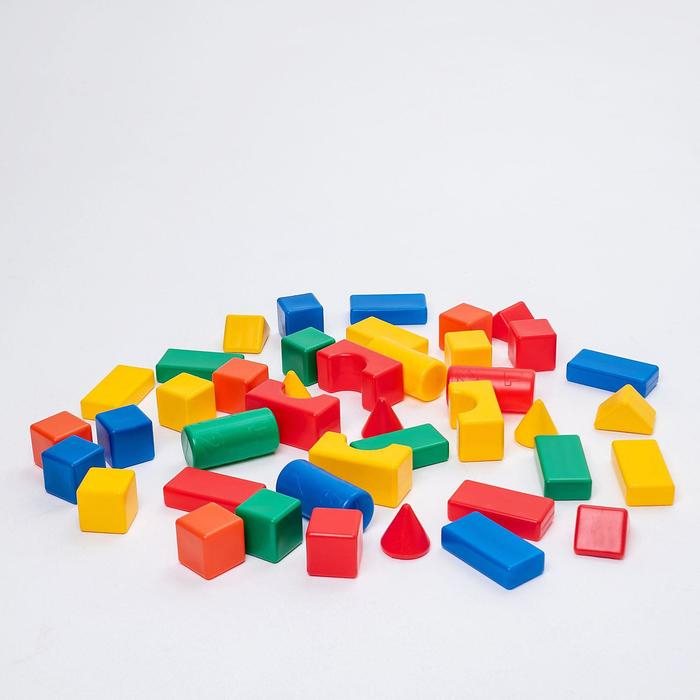 Строительный набор, 41 элемент 6 х 6 см Строительный набор, 41 элемент 6 х 6 см