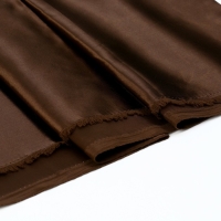 Лоскут сатина, цвет коричневый, 100 × 150см, 100% п/э Лоскут сатина, цвет коричневый, 100 × 150см, 100% п/э