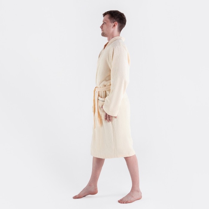 Халат махровый мужской &laquo;Муж лучший&raquo; размер 52-54