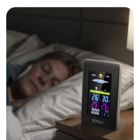 Метеостанция домашняя погодная станция часы КТ-3730