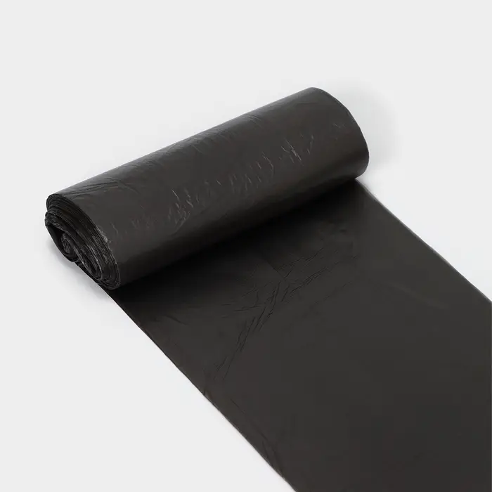 Мешки для мусора Доляна &laquo;Стандарт&raquo;, 30 л, 5 мкм, 45&times;54&plusmn;5% см, ПНД, 30 шт., чёрные