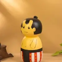 Деревянная кукла кокеши "Сумо" 7х7,5х15 см