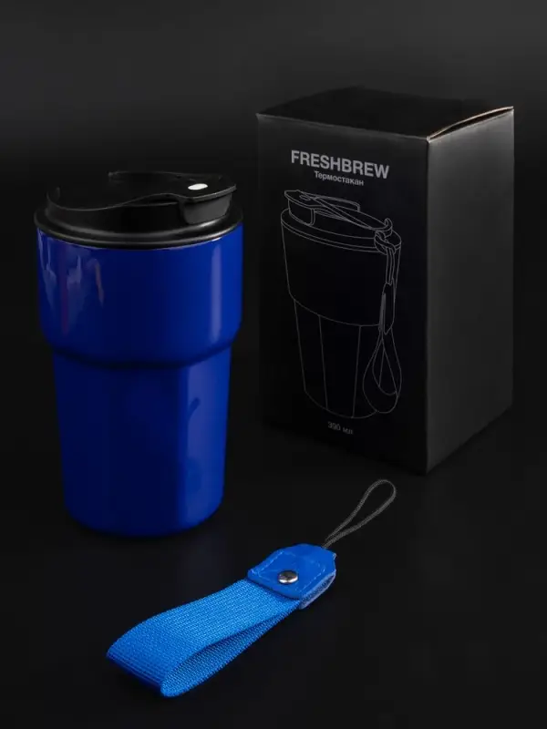Термостакан Freshbrew, синий