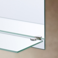 Зеркало, настенное, с полкой, 30&times;40 см