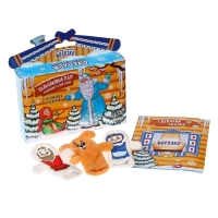 Новогодний пальчиковый театр &laquo;Морозко&raquo;, набор: 5 персонажей, сценарий, на новый год