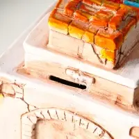 Копилка для денег &laquo;Печка&raquo;, гипс, 14.5&times;20&times;12 см