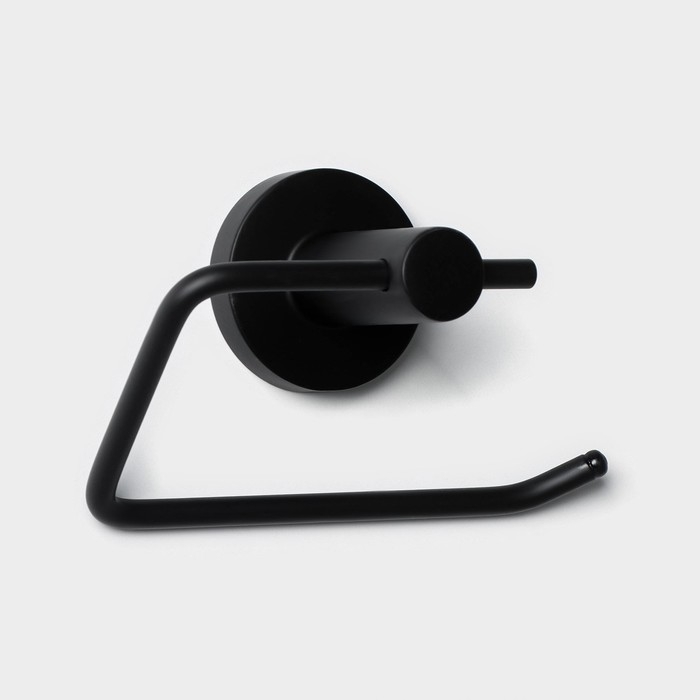 Держатель для туалетной бумаги St&ouml;lz loft, серия basic, цвет чёрный