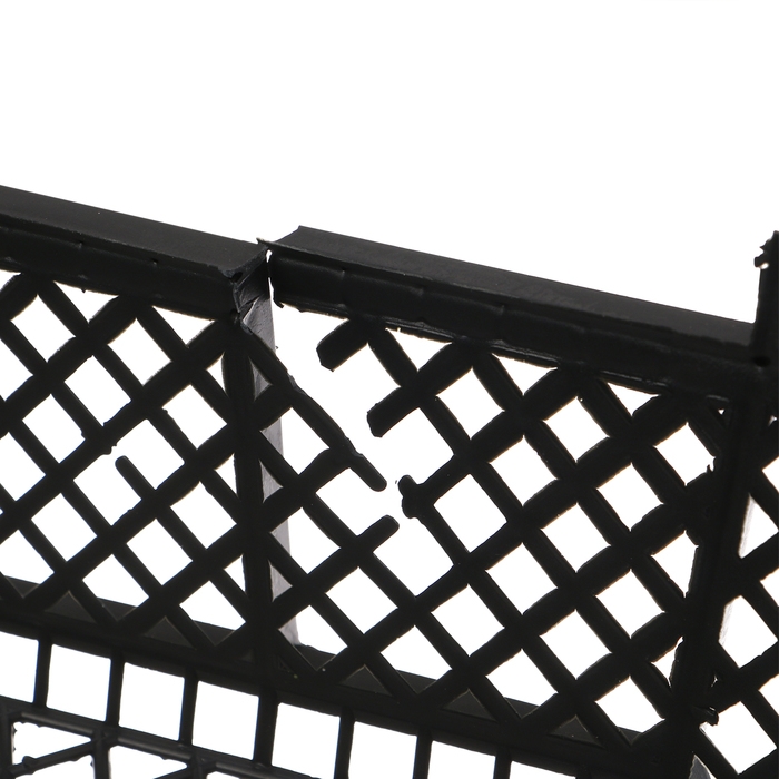 Ящик универсальный, пластиковый, 40&times;30&times;13 см, чёрный, УЦЕНКА