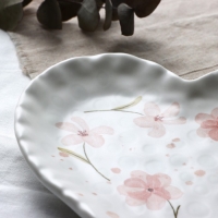 Тарелка керамическая &laquo;Летний день&raquo;, 19 х 18 см, цвет белый