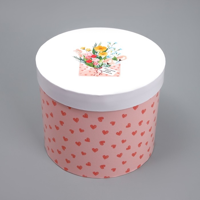 Набор шляпных коробок 3 в 1, упаковка подарочная, «Букетики», 16 х 16 х 14‒20 х 20 х 17 см Набор шляпных коробок 3 в 1, упаковка подарочная, «Букетики», 16 х 16 х 14‒20 х 20 х 17 см