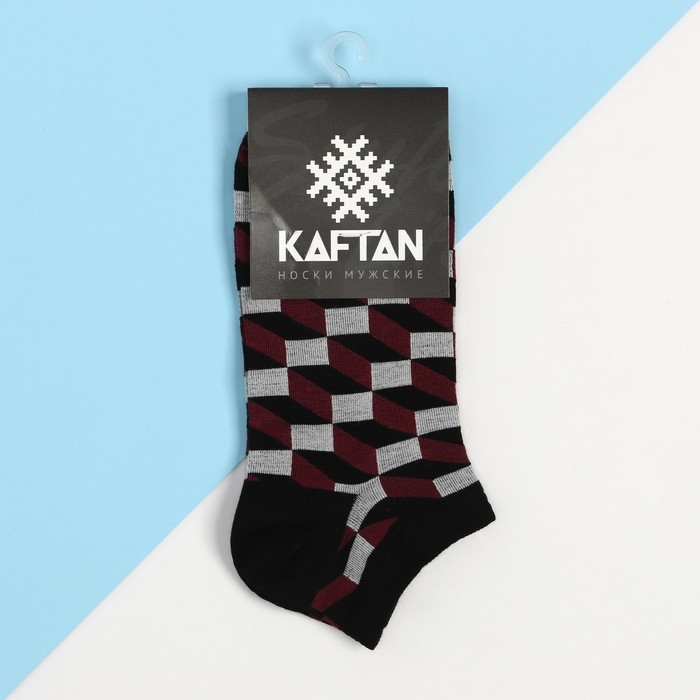 Носки мужские KAFTAN Носки мужские KAFTAN "Геометрия" размер 41-44 (27-29 см) цвет МИКС