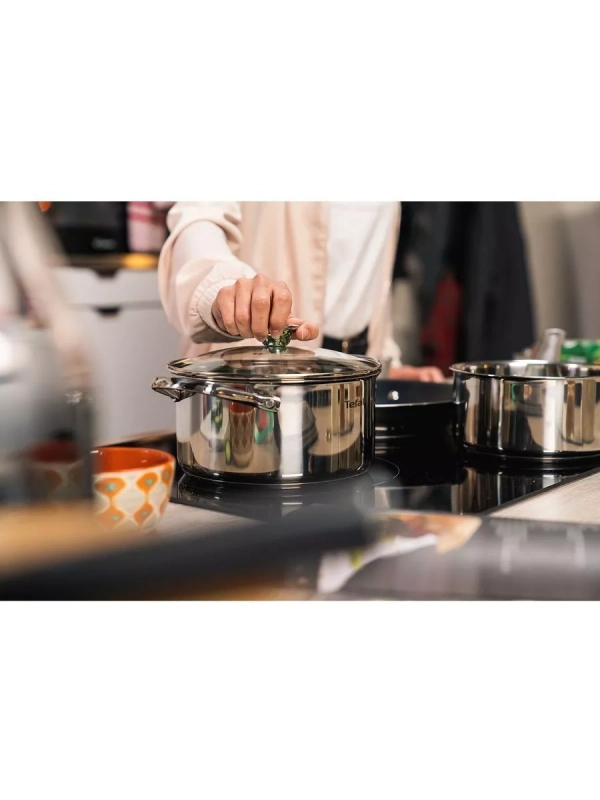 Кастрюля со стеклянной крышкой Cook Eat, 18 см, 2,2 л