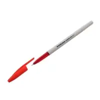 Ручка шариковая ErichKrause Slender Stick Grey, Super Glide, 0.7 мм, красная