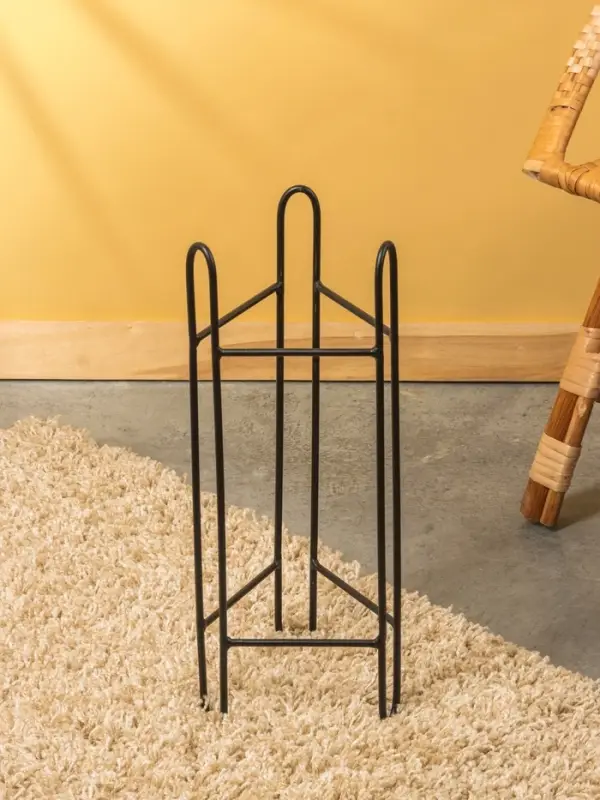 Кашпо на подставке "Хани" железо 18х18х56 см