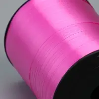 Лента для декора и подарков, ярко-розовый, 0,5 см х 500 м