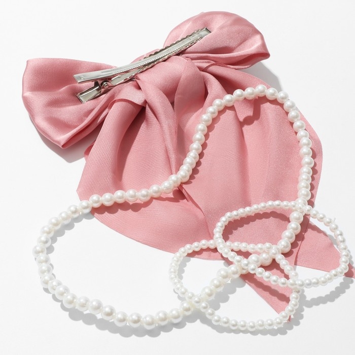 Набор «Выбражулька» 3 предмета: заколка, бусы, браслет, милашка, цвет МИКС Набор «Выбражулька» 3 предмета: заколка, бусы, браслет, милашка, цвет МИКС