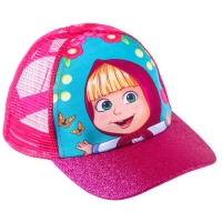 Кепка детская, размер 52-56, Маша и Медведь Кепка детская, размер 52-56, Маша и Медведь