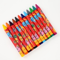 Восковые мелки - карандаши ароматизированные &laquo;Красим вместе&raquo;, 12 цветов