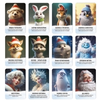 Новогодняя настольная игра &laquo;Новый год: Мафия+Дуббль+Твист-р=супер вечеринка&raquo;, 3в1, 7+