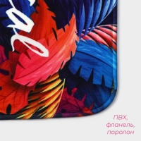 Коврик для ванной и тулета Доляна &laquo;Tropical&raquo;, 40&times;60 см