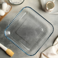 Форма для запекания с ручками, 3,2 л, 28&times;28&times;6 см