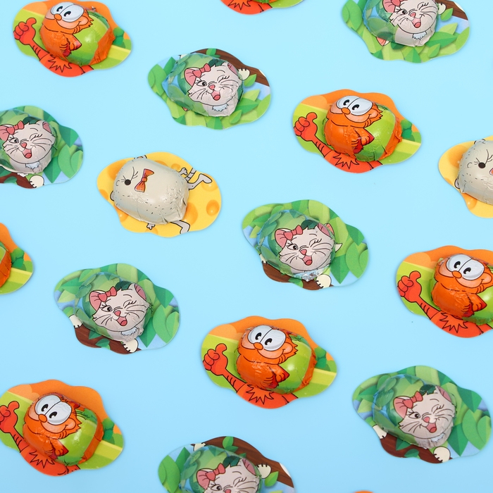 Конфеты шоколадные с кремовой начинкой &laquo;VivaChoco CAT&raquo;, апельсин. 170 г