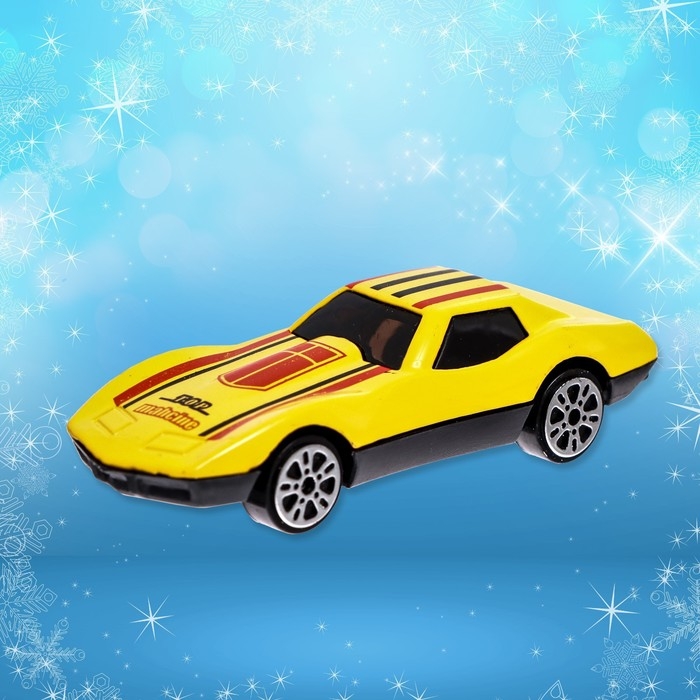 Новогодний шар с игрушкой, цвета МИКС